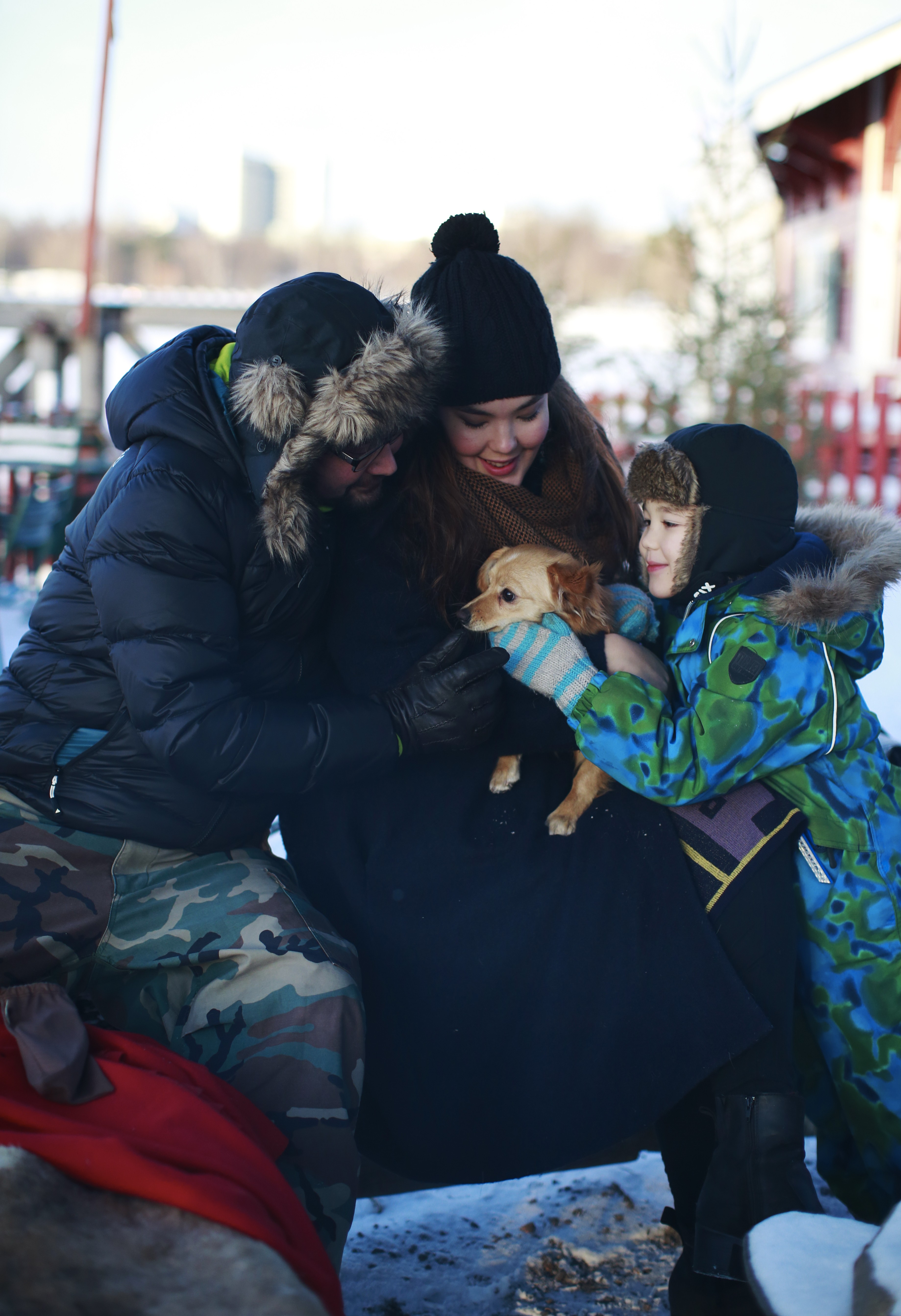 Taiton syntymä oli sekä Sarasalolle että hänen miehelleen suuri mullistus. Kuva on vuodelta 2016. Kuva: Piia Arnould