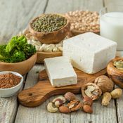 kasium vegaani ruokavalio pähkinät pavut soija tofu