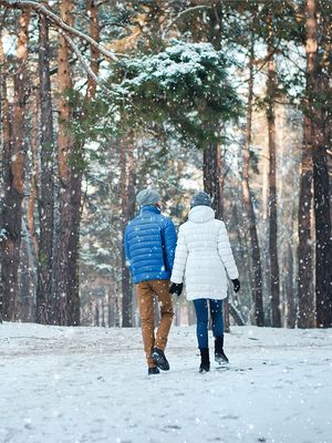 talviulkoilu, lumikenkäily, hiihto, luistelu