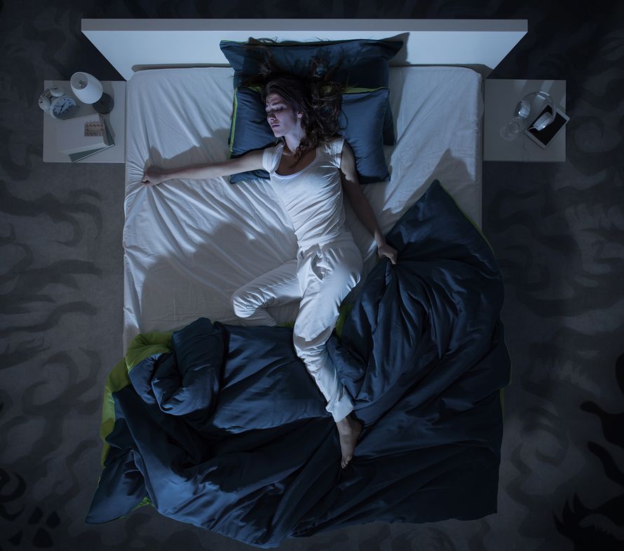 yöhikoilu, vaihdevuodet, painajaiset, unihäiriöt, hormonihoito