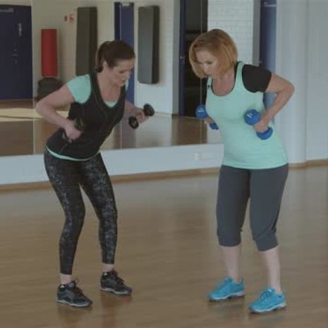 Punttitreeni ylävartalolle - mukana Sari Havas