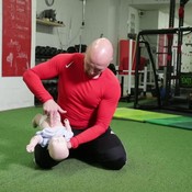 Tukehtuvan vauvan auttaminen