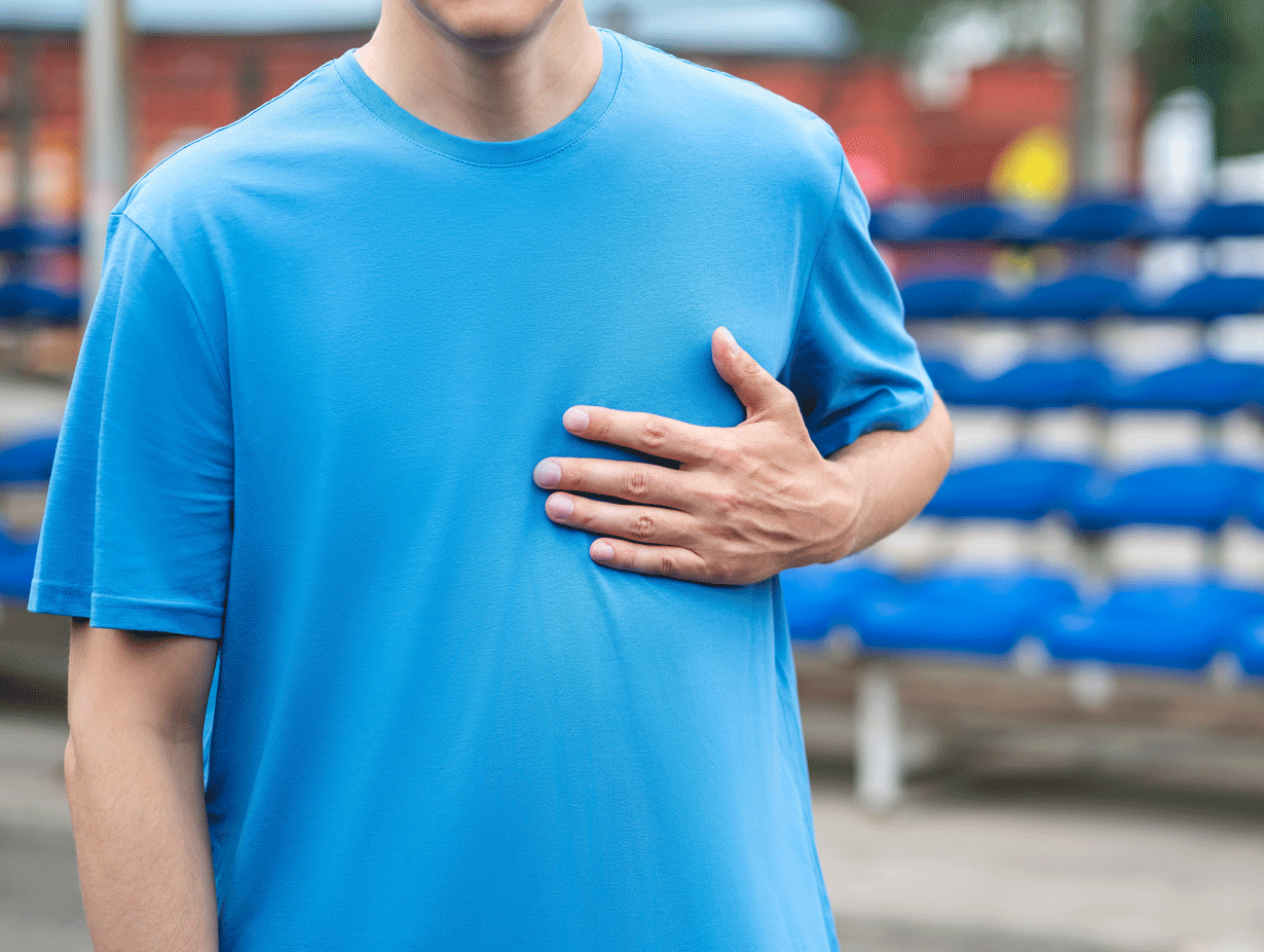 Närästys kannattaa hoitaa, sillä se voi häiritä sydäntä.