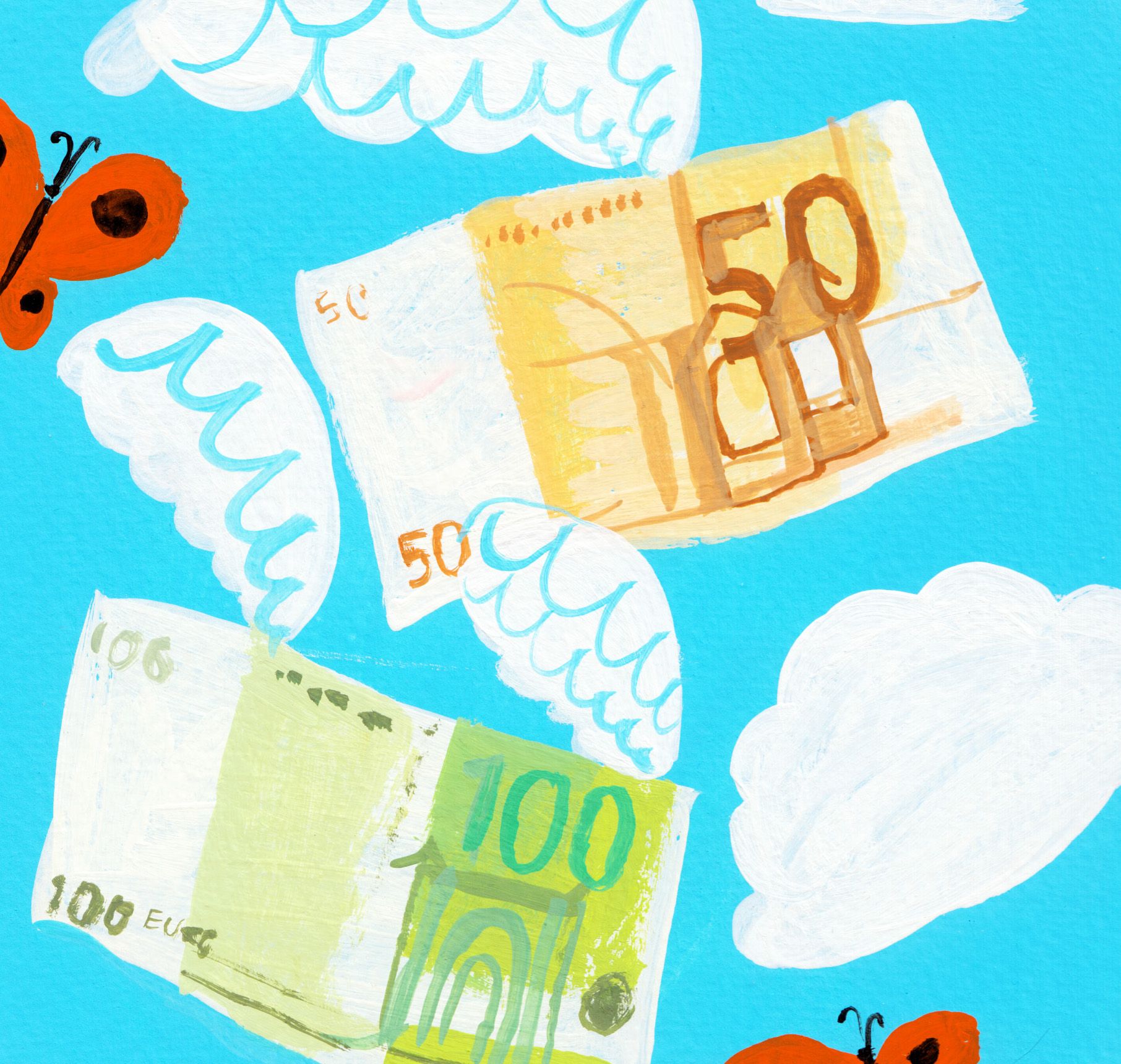 Yksi leiriviikko voi maksaa reilusti yli satasen. Kuvitus: Matti Pikkujämsä