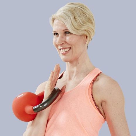 HT Rinnalle veto kahvakuulalla